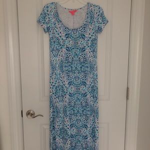 Lilly Pulitzer maxi T-shirt dress